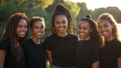 Young Women in the Park