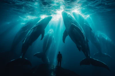 Underwater Whales