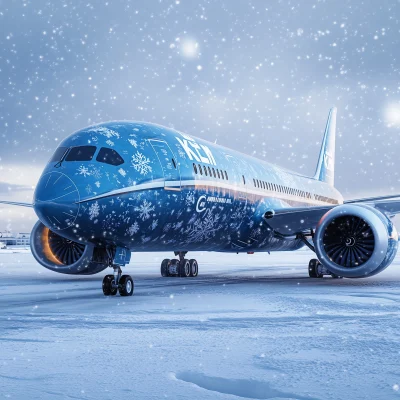 KLM Winter Livery Concept