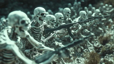 Skeleton Soldiers Battle