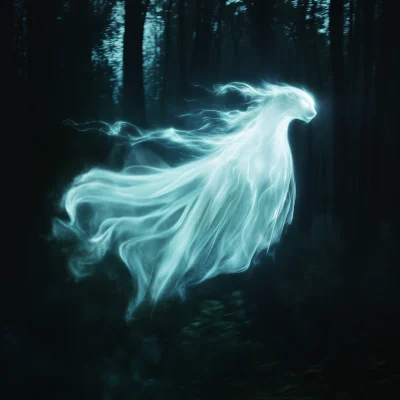 Mystical Patronus in the Forest