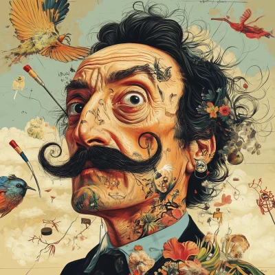 Dalí’s Self Portrait