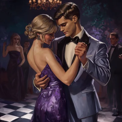 Gatsby Couple Dancing