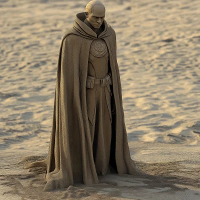 Uatu the Watcher at the Beach