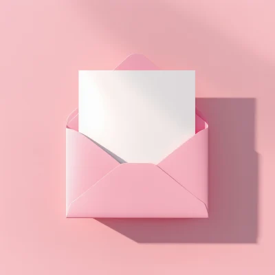 Minimal Love Letter Concept