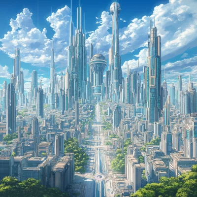 Futuristic Cityscape