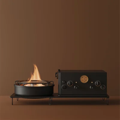 Retro Gas Stove