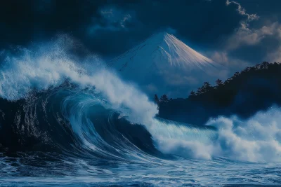 Night Wave of Kanagawa