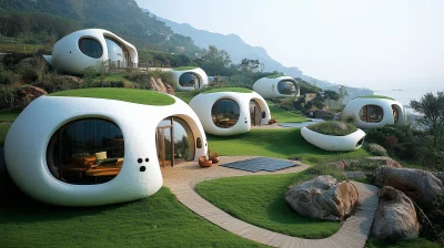 Futuristic Eco Landscape