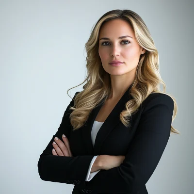 Blonde Lawyer Portrait