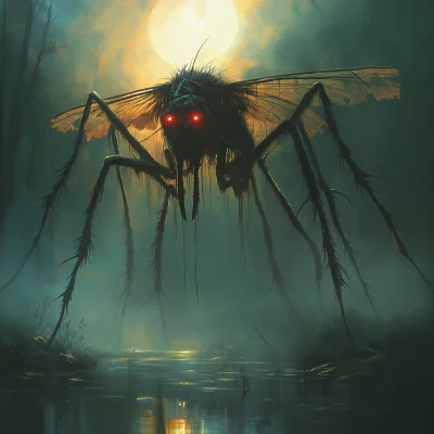 Terrifying Mosquito Monster