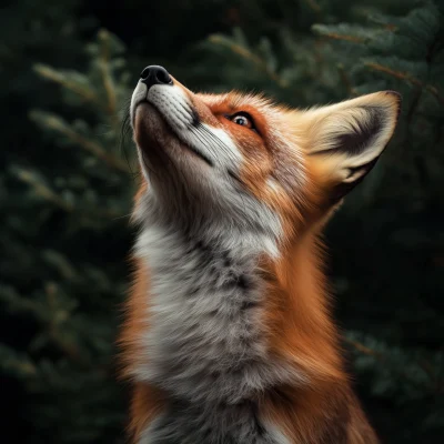 Realistic Fox Portrait