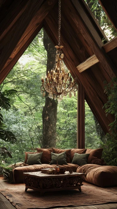 Luxurious Forest Retreat