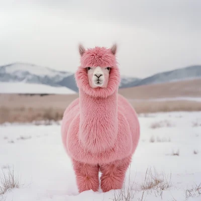 Pink Alpaca