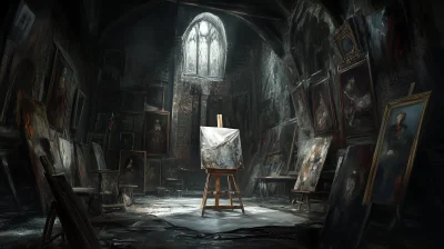 Abandoned Art Studio