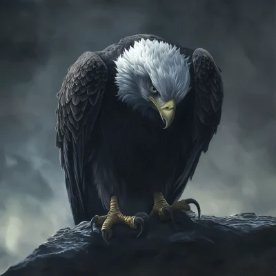 Bowing Eagle