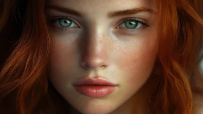 Realistic Portrait of a Woman