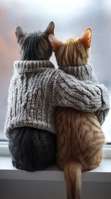 Cats in Sweaters