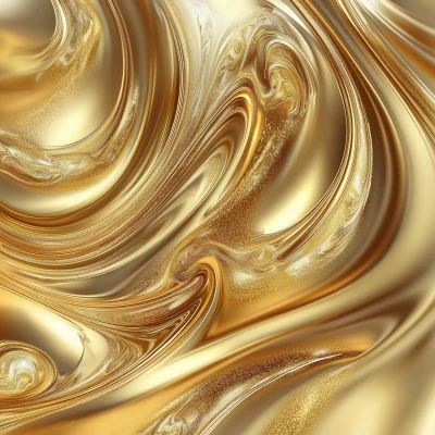 Luxurious Gold Gradient Wallpaper