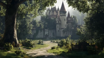 Epic Fantasy Castle