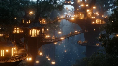 Enchanted Elven City