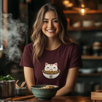 Cozy Indoor T-Shirt Mockup