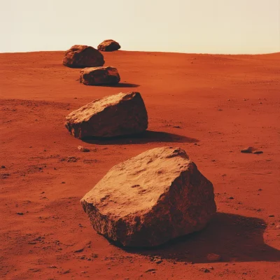 Stones on Mars