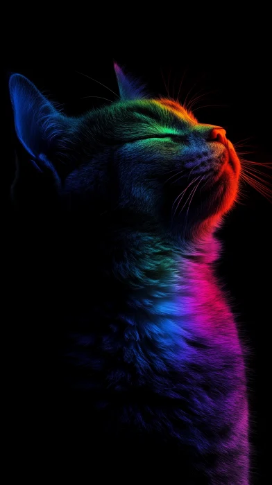 Iridescent Cat