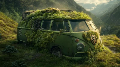 Nature’s Volkswagen T1 Bus