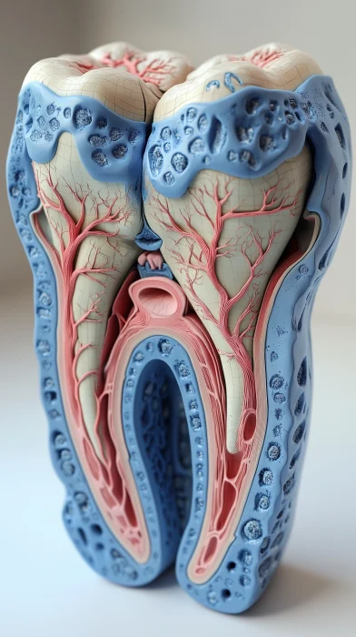 3D Anatomical Model of Tooth Structure