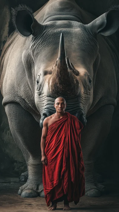 Nepalese Male Monk