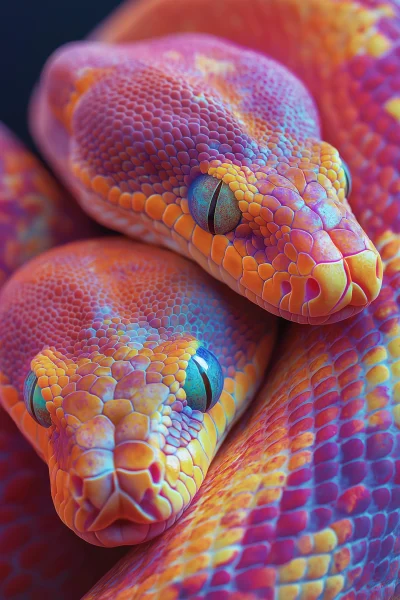 Psychedelic Pythons