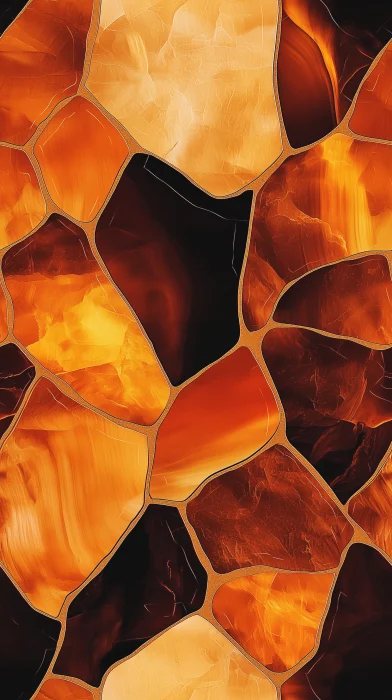 Abstract Tortoise Shell Pattern