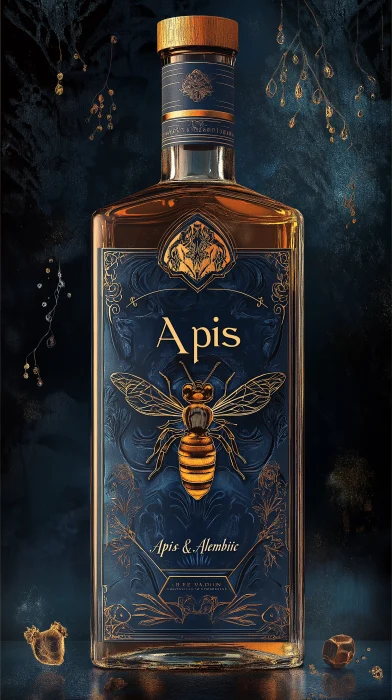 Apis & Alembic Label