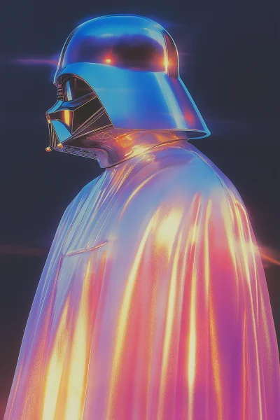 Darth Vader at Underground Rave