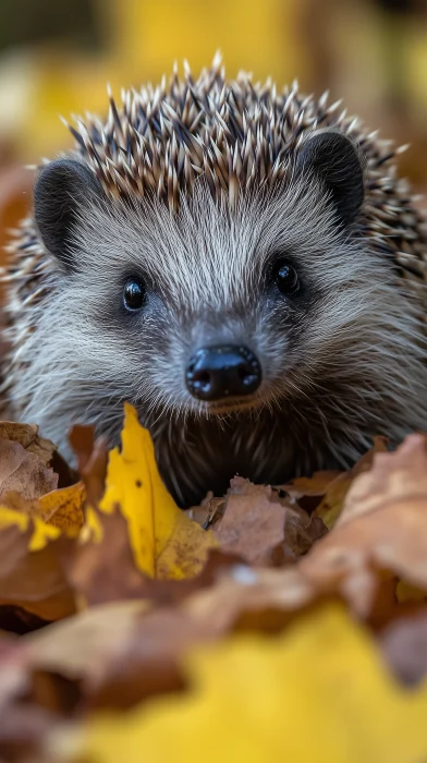 Autumn Hedgehog