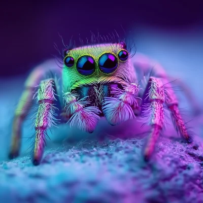 Colorful Jumping Spider