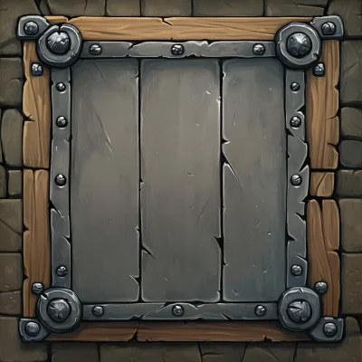 Iron Sheet Game Asset