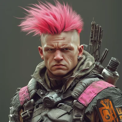 Angry Mad Max Character