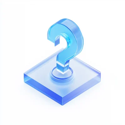 Isometric Question Mark Icon