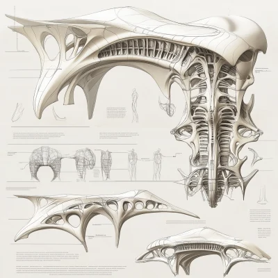 Curved Support System Diagram