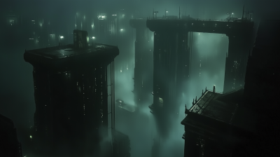 Blade Runner Inspired Cinematic Architecture