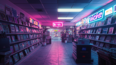 Vintage VHS Store