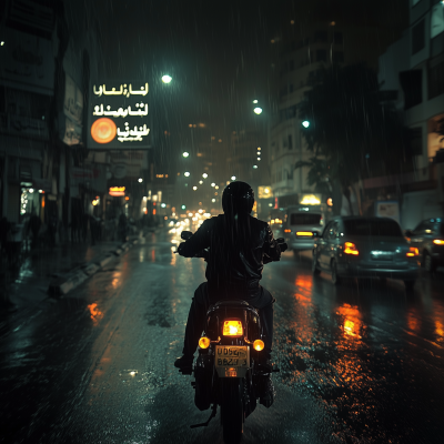 Night Ride in Oman