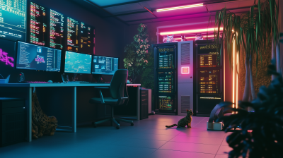 Futuristic Cyberpunk NOC