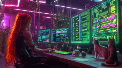 Futuristic Cyberpunk NOC