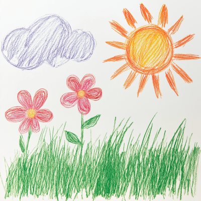 Child’s Drawing of Nature