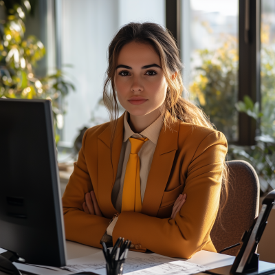 Cozy Office Scene