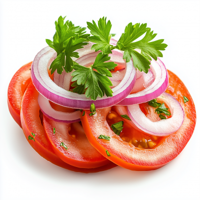 Fresh Tomato and Onion Salad