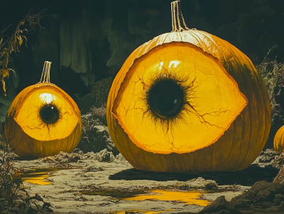 Existentially Horrific Pumpkins